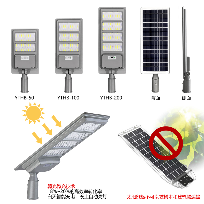 太陽能一體化路燈-YTHB(圖2) 太陽能一體化路燈-YTHB(圖2)